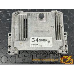 ENGINE ECU BOSCH EDC17C84-3.2 0281033886 NISSAN QASHQAI II 1.6 DCI 96KW 130HP 23710HX49C / SW 23701HX71C - 10SW014730 - VIRGIN