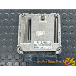 ENGINE ECU BOSCH MED17.5.1 0261201768 VOLKSWAGEN GOLF V (1K) 1.4 TSI 103KW 140HP 03C906032C / SW 03C906032Q 6456 - 1037506725