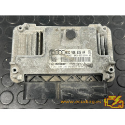 ECU MOTOR BOSCH MED17.5.20 0261S04395 AUDI A3 II (8P) 1.4 TFSI 92KW 125CV CAXC 03C906022 / SW 03C906022AP 2733