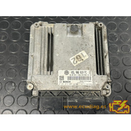 ENGINE ECU BOSCH EDC17CP20-2.7 0281018005 VOLKSWAGEN AMAROK I (2H) 2.0 TDI 120KW 163HP CDCA 03L907309K / SW 03L906019FC 8730