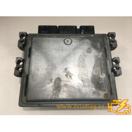 ECU SIEMENS VDO SID301 S122326107A RENAULT SCENIC II 1.5 DCI 78KW 105HP 8200542288 8200495479 / SW 8200557609 A900 - VIRGIN