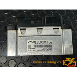 ECU BOSCH ME17.5.26 0261S09676 SKODA RAPID I (NH) 1.6 MPI 66KW 90CV CWVB 04C907309J / SW 04E906057CE 2742 - 10SW005706