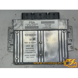 ECU SAGEM S2000PM2 21585508-7A CITROEN C5 II (X7) 1.8i 92KW 125HP PSA HW 9655997380 SW 9659562280 - WITH DISABLED IMMOBILIZER