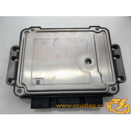 ECU BOSCH EDC16C34-4.11 0281013872 CITROEN C4 1.6 HDI 110CV 9664843780 / SW 9666125980 - 1037395376 - CON INMOVILIZADOR ANULADO