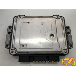 ECU BOSCH EDC16C34-4.11 0281013872 CITROEN C4 1.6 HDI 110CV 9664843780 / SW 99666126180 - 1037395374 - CON INMOVILIZADOR ANULADO