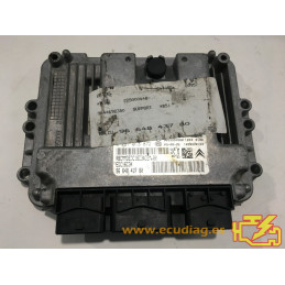 ECU BOSCH EDC16C34-4.11 0281013872 CITROEN C4 1.6 HDI 90CV 9664843780 / SW 9665697380 - 1037393474 - CON INMOVILIZADOR ANULADO