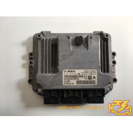 ECU BOSCH EDC16C34-4.11 0281013872 PEUGEOT 207 1.6 HDI 90CV 9664843780 / SW 9666752880 - 1037398249 - CON INMOVILIZADOR ANULADO