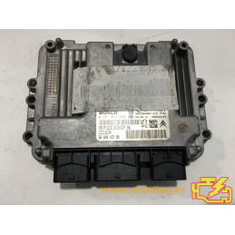 ECU BOSCH EDC16C34-4.11 0281013872 PEUGEOT 207 1.6 HDI 90CV 9664843780 / SW 9666807280 - 1037501005 - CON INMOVILIZADOR ANULADO