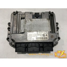 ECU BOSCH EDC16C34-4.11 0281013872 PEUGEOT 207 1.6 HDI 90HP 9664843780 / SW 9666807280 - 1037501005 - WITH DISABLED IMMOBILIZER