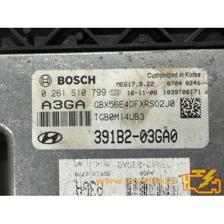 ecu-bosch-meg17-9-22-0261s10799-hyundai-i20-ii-1-4i-74kw-100hp-391b2
