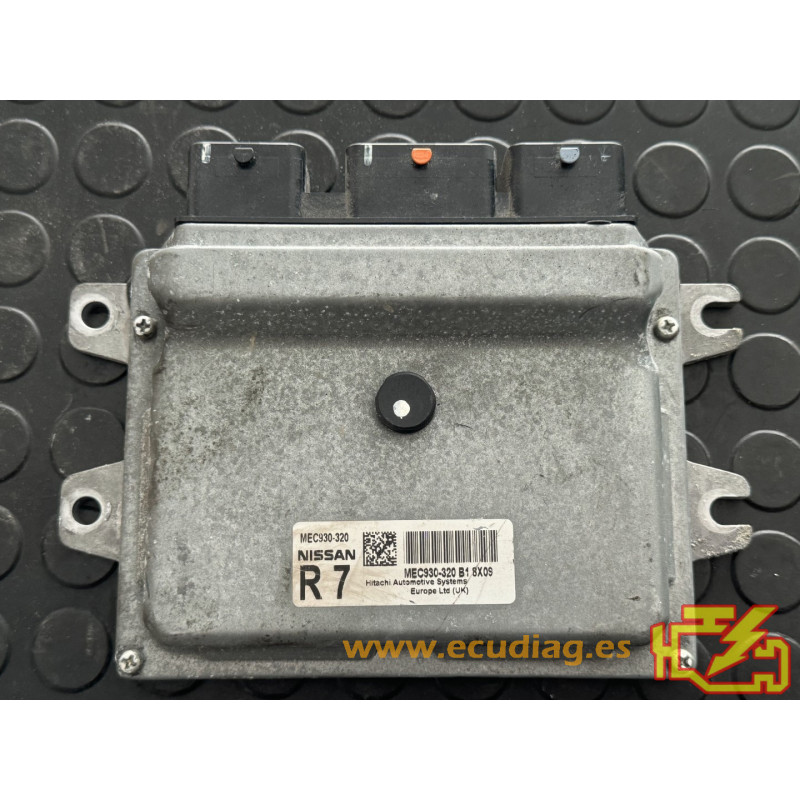 ECU HITACHI NISSAN QASHQAI I 2.0i 104KW 141CV MEC930-320 B1 8X09 R7
