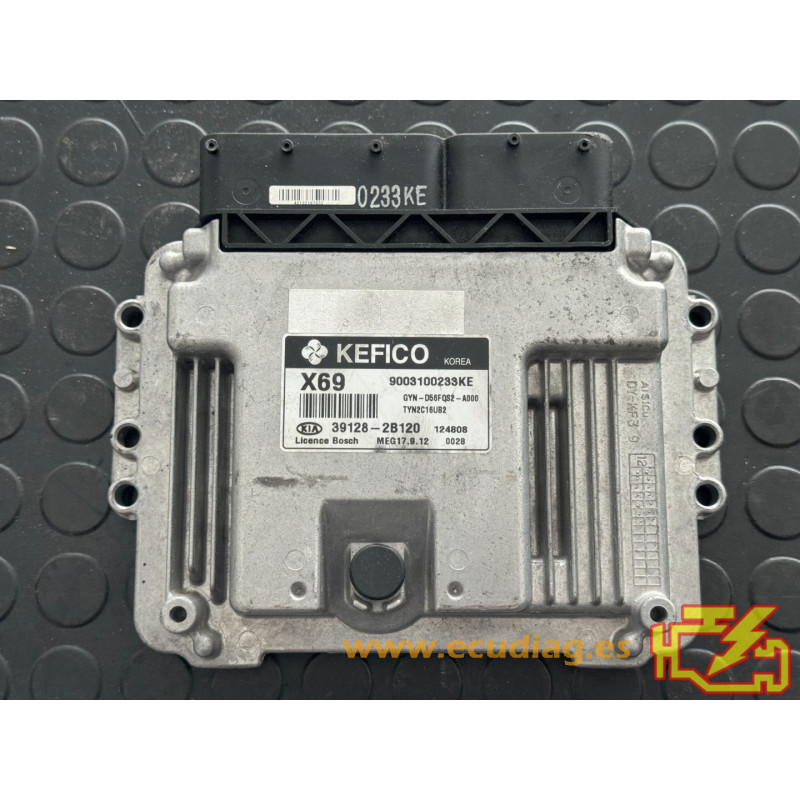 ECU KEFICO MEG17.9.12.1 9003100233KE KIA VENGA I 1.6i 93KW 125HP G4FC 39128-2B120 - WITH DISABLED IMMOBILIZER (IMMO OFF) ECU KEFICO MEG17.9.12.1 9003100233KE KIA VENGA I 1.6i 93KW 125HP G4FC 39128-2B120 - WITH DISABLED IMMOBILIZER (IMMO OFF)