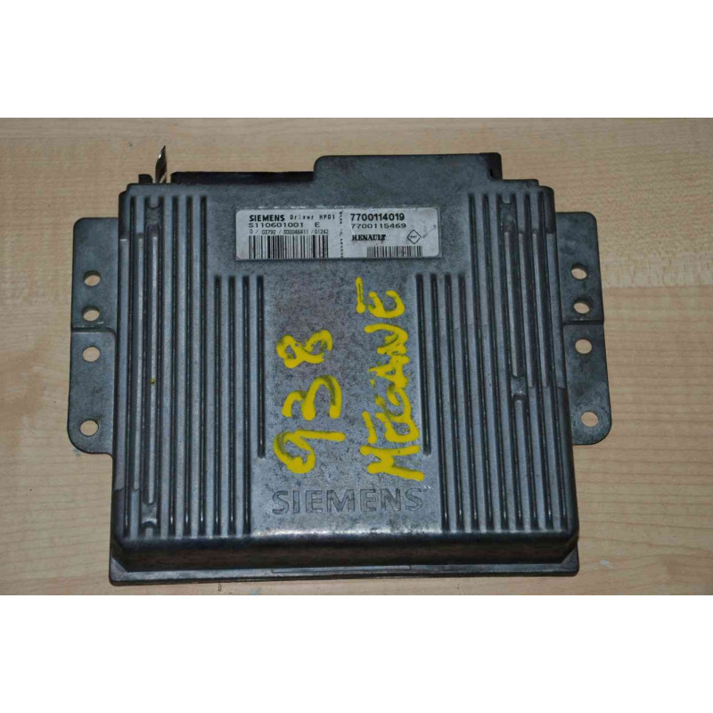 ECU MOTOR SIEMENS S110601001E RENAULT 7700114019