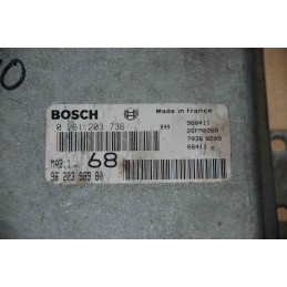 ECU MOTOR BOSCH MA3.1 0261203736 PSA 9620398980