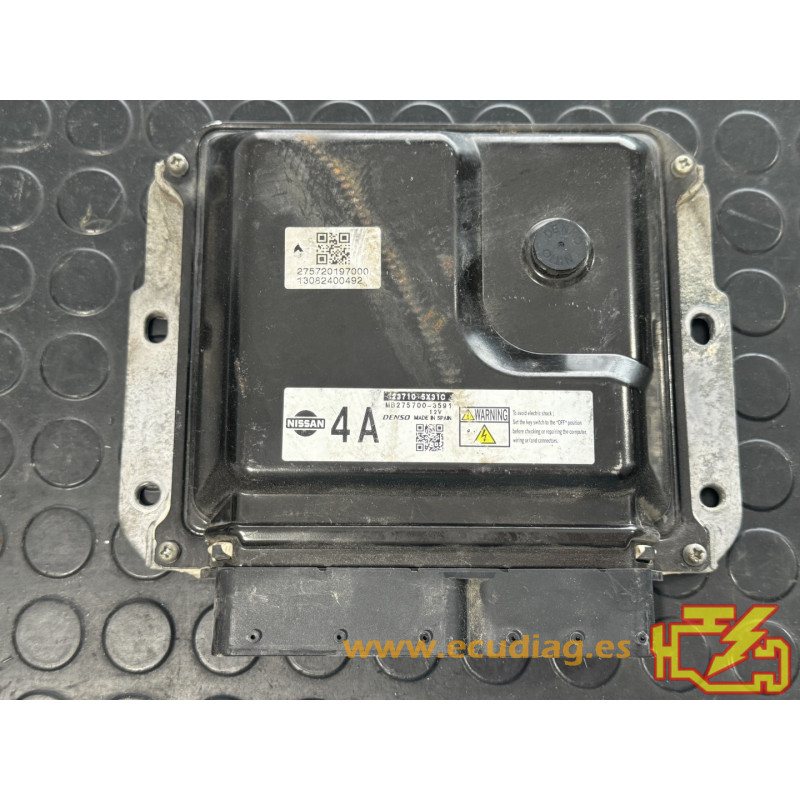 ECU DENSO MB275700-3591 NISSAN NAVARA (D40) 2.5 DCI 237105X31C 4A