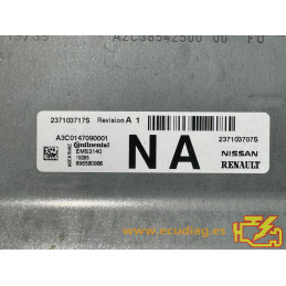 ECU CONTINENTAL EMS3140 A3C0147090001 RENAULT CLIO V / CAPTUR II 74KW 100CV L3 12V H4D450 237103707S NA