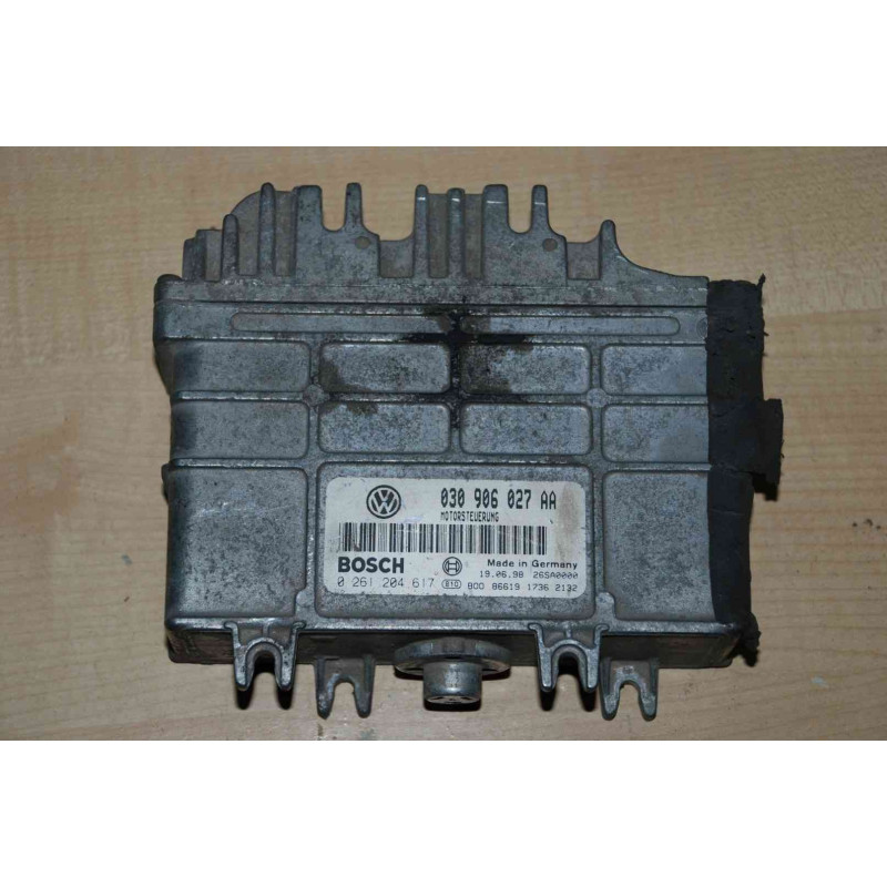 ECU BOSCH MP9.0 0261204617 VOLKSWAGEN POLO III (6N) 1.4i 44KW 60CV AEX 030906027AA - CON INMOVILIZADOR ANULADO (INMO / IMMO OFF) ECU BOSCH MP9.0 0261204617 VOLKSWAGEN POLO III (6N) 1.4i 44KW 60CV AEX 030906027AA - CON INMOVILIZADOR ANULADO (INMO / IMMO OFF)