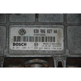 ECU BOSCH MP9.0 0261204617 VOLKSWAGEN POLO III (6N) 1.4i 44KW 60HP AEX 030906027AA - WITH DISABLED IMMOBILIZER (IMMO OFF)