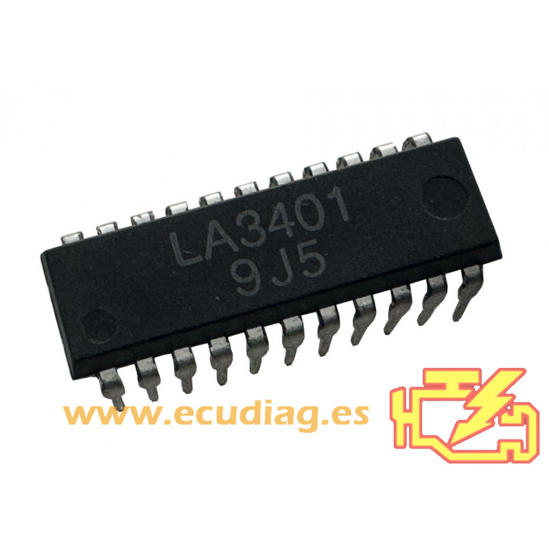 INTEGRATED SANYO LA3401 (PLL FM MPX DEMODULATOR) INTEGRATED SANYO LA3401 (PLL FM MPX DEMODULATOR)