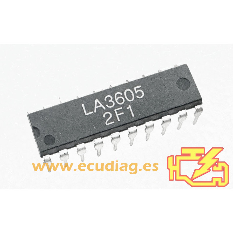 INTEGRADO SANYO LA3605 (ECUALIZADOR GRÁFICO DE 7 BANDAS) INTEGRADO SANYO LA3605 (ECUALIZADOR GRÁFICO DE 7 BANDAS)