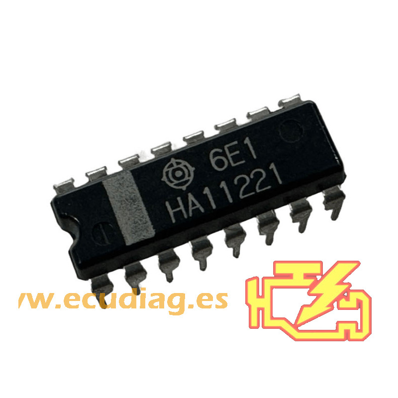 INTEGRADO HITACHI HA11221 (AMPLIFICADOR IMAGEN IF TV B/N) INTEGRADO HITACHI HA11221 (AMPLIFICADOR IMAGEN IF TV B/N)