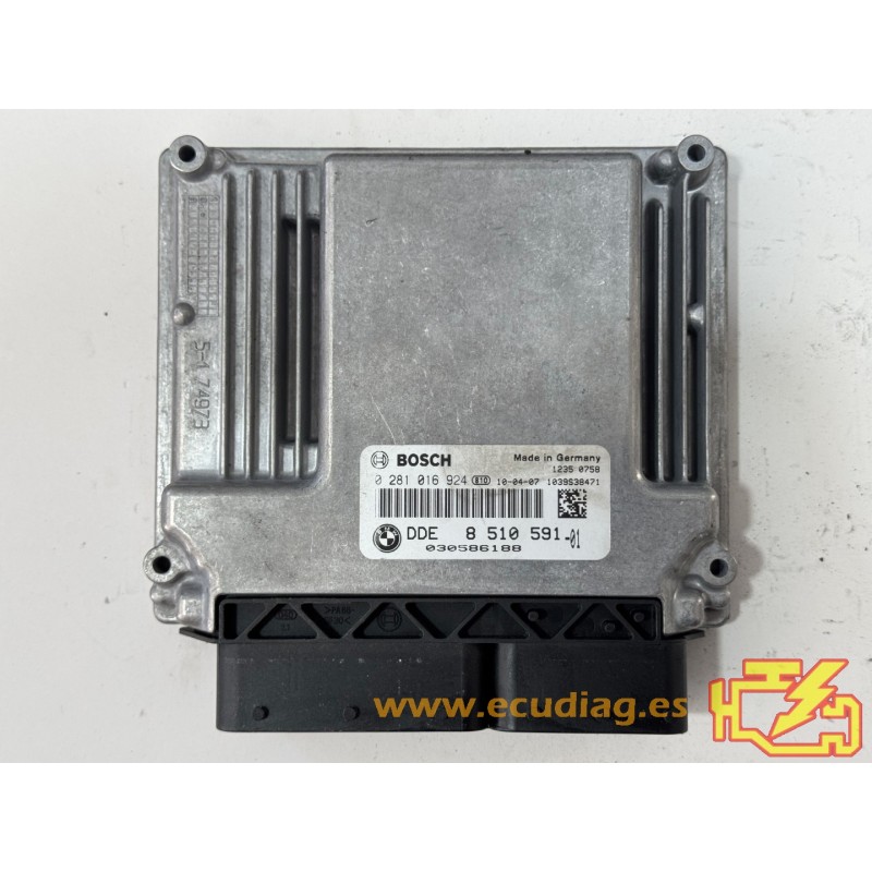 BOSCH EDC17CP02-3.13 0281016924 BMW E84 X1 I 2.0D 130KW 177CV 8510591 / SW 8510701 - 1037504298 BOSCH EDC17CP02-3.13 0281016924 BMW E84 X1 I 2.0D 130KW 177CV 8510591 / SW 8510701 - 1037504298