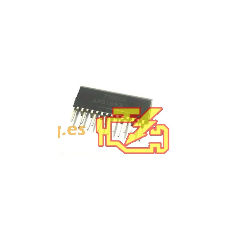 IC MITSUBISHI M51660L CONTROLADOR SERVO MOTOR RADIO CONTROL SIP14 IC MITSUBISHI M51660L CONTROLADOR SERVO MOTOR RADIO CONTROL SIP14