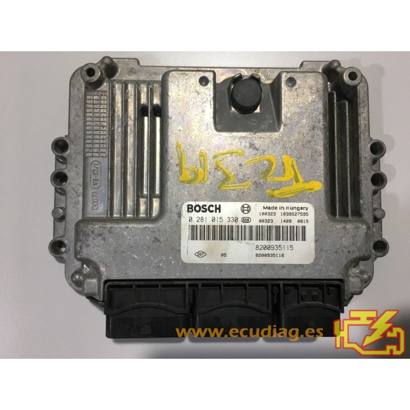 ECU BOSCH EDC16C36-3.3 0281015330 TRAFIC II / VIVARO I / PRIMASTAR I 2.0 DCI 84KW 115HP 8200935115 8200935116 - VIRGIN ECU BOSCH EDC16C36-3.3 0281015330 TRAFIC II / VIVARO I / PRIMASTAR I 2.0 DCI 84KW 115HP 8200935115 8200935116 - VIRGIN