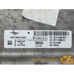 ECU CONTINENTAL EMS2208 A3C7005770001 FORD MONDEO IV 2.0i HYBRID 103KW 140HP UACC JS7A-12A650-BFA / SW MS7A-14C204-AB