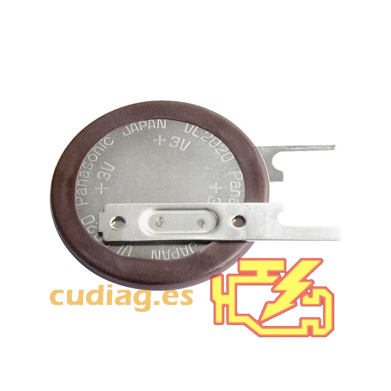 PILA LITIO RECARGABLE PANASONIC VL2020 3V 20mAh PILA LITIO RECARGABLE PANASONIC VL2020 3V 20mAh