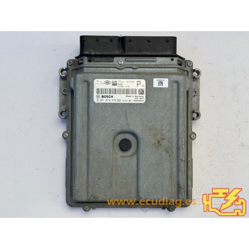 BOSCH EDC17CP11-5.10 0281019378 JAGUAR XF I (X250) 3.0D 306DT AT CPLA-12C520-PAB LR041456 / SW CPLA-14C204-PAB - 1037530402 BOSCH EDC17CP11-5.10 0281019378 JAGUAR XF I (X250) 3.0D 306DT AT CPLA-12C520-PAB LR041456 / SW CPLA-14C204-PAB - 1037530402