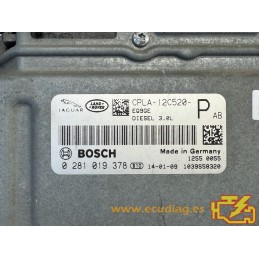 BOSCH EDC17CP11-5.10 0281019378 JAGUAR XF I (X250) 3.0D 306DT AT CPLA-12C520-PAB LR041456 / SW CPLA-14C204-PAB - 1037530402