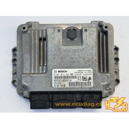 ECU BOSCH EDC16C34-4.11 0281013329 PARTNER / BERLINGO 1.6 HDI 90CV 9666975480 / SW 9666807680 - 1037398239 - CON INMO ANULADO