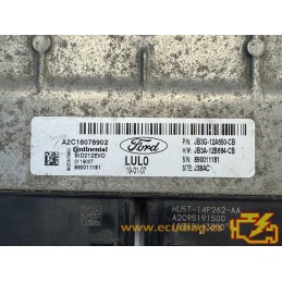 ECU CONTINENTAL SID212EVO A2C18078902 FORD RANGER 2.0 TDCI JB3G-12A650-CB LUL0