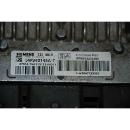 ECU MOTOR SIEMENS SID 801A 5WS40145A-T PSA 9647423380