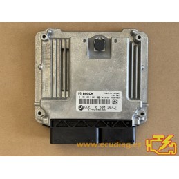 ECU BOSCH EDC17C50-3.13 0281031001 BMW E84 X1 I 2.0D 105KW 143CV 8580307 13618580307 / SW 8581258 - 1037538406