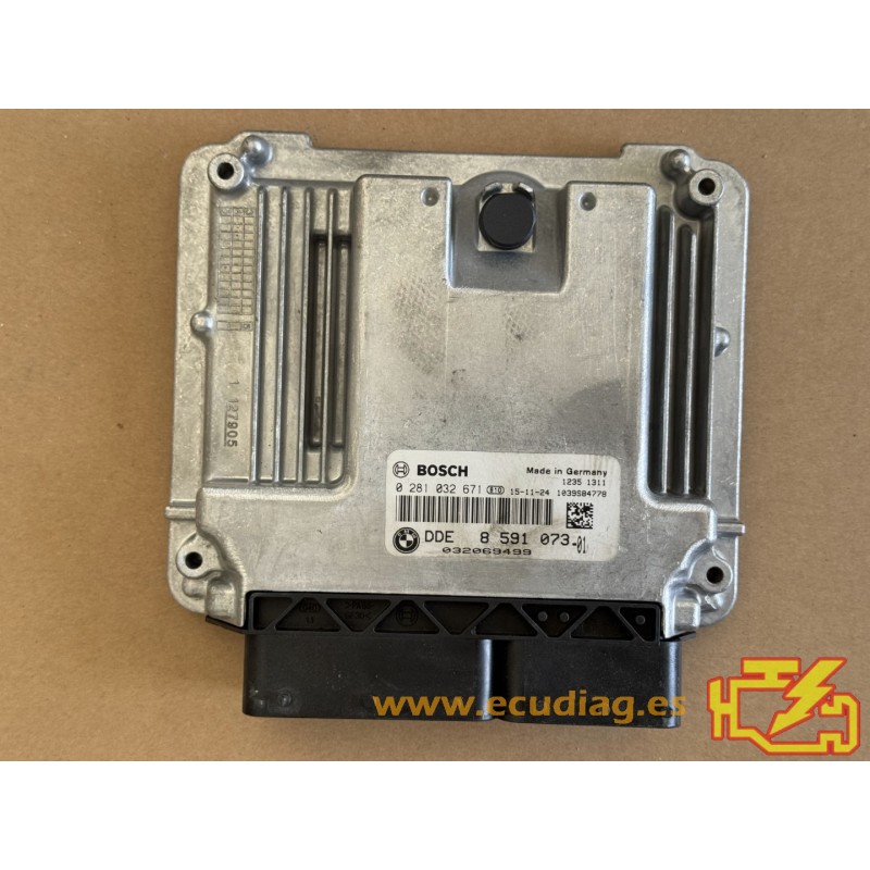 ECU BOSCH EDC17C50-6.58 0281032671 BMW F30 320D VI 2.0D 140KW 190CV 8591073 13618591073 / SW 2855701608 - 1037551472 ECU BOSCH EDC17C50-6.58 0281032671 BMW F30 320D VI 2.0D 140KW 190CV 8591073 13618591073 / SW 2855701608 - 1037551472