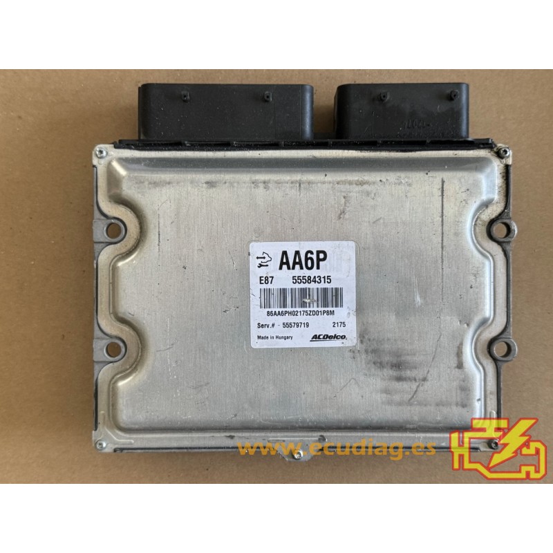 ECU DELPHI ACDELCO E87 55579719 OPEL ASTRA IV (J) 1.6 CDTI 81KW 110CV A17DTC 55584315 AA6P / SW 55589319 - VIRGEN ECU DELPHI ACDELCO E87 55579719 OPEL ASTRA IV (J) 1.6 CDTI 81KW 110CV A17DTC 55584315 AA6P / SW 55589319 - VIRGEN