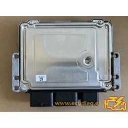 ECU BOSCH MEV17.4 0261S05715 CITROEN C4 II (B71) 1.6i 88kW 120HP MT 9666824080 / SW 1037507906 - WITH DISABLED IMMOBILIZER