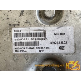 MAGNETI MARELLI MJD 8DS.P1 BC.0108686.A SUZUKI SWIFT IV 1.3 DDIS 55KW 75CV L4 16V D13A LDV MT 33920-68L02 / SW 1284Y145