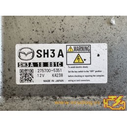 ECU DENSO 275700-5351 MAZDA 6 2.2D 110KW 150HP SH3A18881C