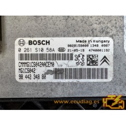 ECU BOSCH MG1CS042 0261S1058A PSA 9844234880