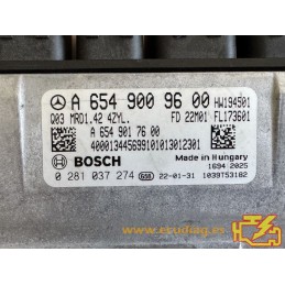 ECU BOSCH MD1CP001 0281037274 MERCEDES A6549009600