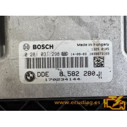 ECU BOSCH EDC17C50-3.51 0281031298 BMW F20 118D II 2.0D 105KW 143CV L4 16V N47D20C MT 8582280 / SW 00000A10151F06  - 1037536575
