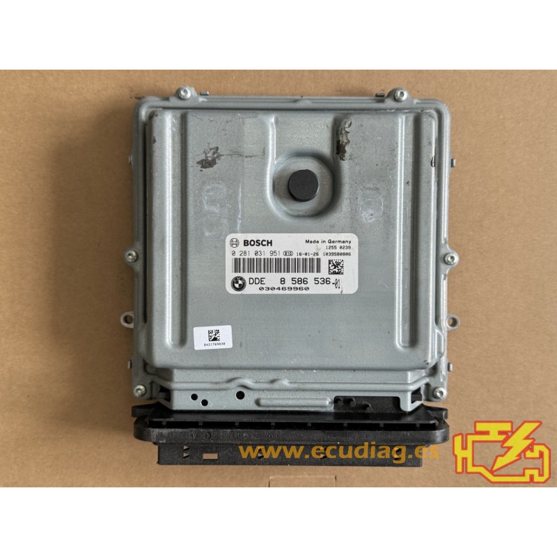 ECU BOSCH EDC17CP45-2.48 0281031951 BMW F11 M550D I 3.0D 280KW 381CV L6 24V N57D30C AT 8586536 / SW 0000076C461700 - 1037547776 ECU BOSCH EDC17CP45-2.48 0281031951 BMW F11 M550D I 3.0D 280KW 381CV L6 24V N57D30C AT 8586536 / SW 0000076C461700 - 1037547776