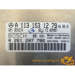 ECU MOTOR BOSCH ME2.8 0261207786 MERCEDES A1131531279