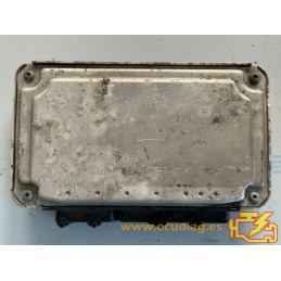 ECU BOSCH ME7.5.20 0261201666 SKODA ROOMSTER 1.6i BTS 03C906057M / SW 03C906057AL 1519 - 1037390790 - CON INMOVILIZADOR ANULADO