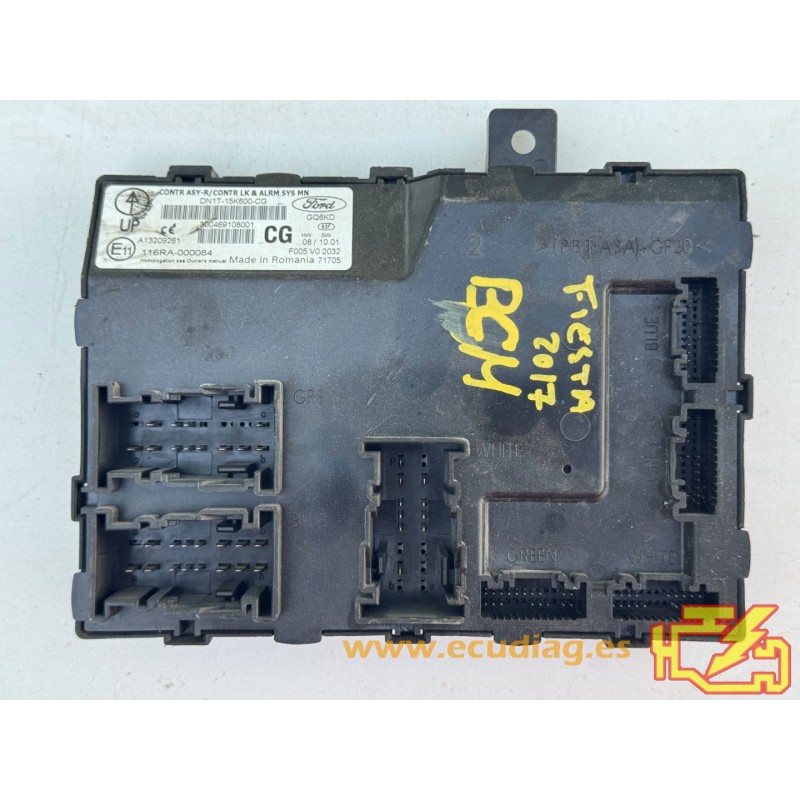 BCM BOSCH F005V02032 FORD FIESTA VI DN15-15K600-CG BCM BOSCH F005V02032 FORD FIESTA VI DN15-15K600-CG