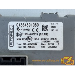 BCM DELPHI 28230600 FIAT FIORINO 01364891080