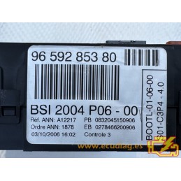BSI 2004 P06-00 VALEO A12217 PEUGEOT 207 I (A7) 9659285380 / SW 9663820080 - VIRGIN